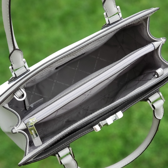 ⚠️SALE⚠️ Michael Kors Mott LG Satchel SET White - Picture 4 of 11